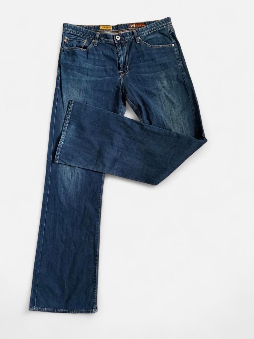 AG The Fillmore Men's Blue Denim Flare Jeans 36X34